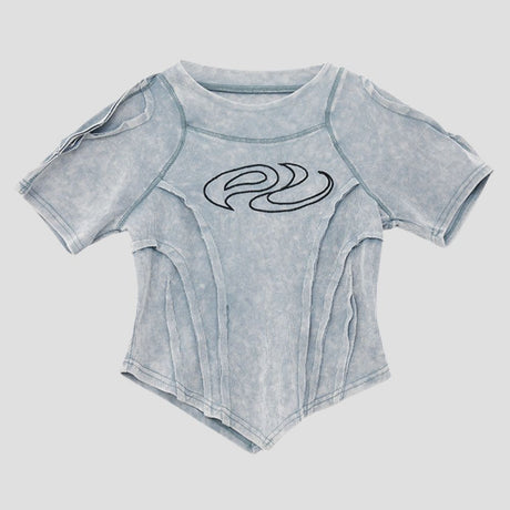 DECONSTRUCTED ARMOR MESH-WASH TEE