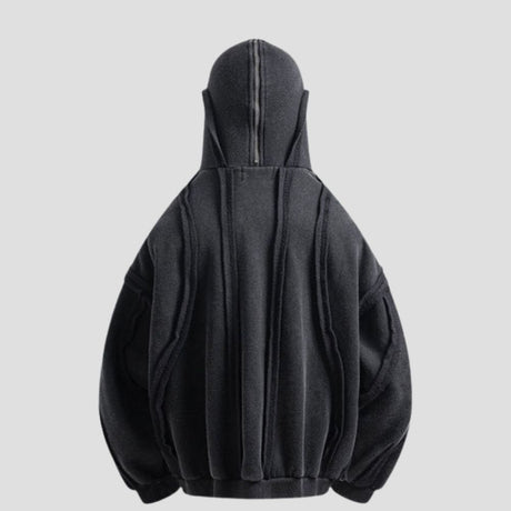 ARMORED MASK ZIP-UP HOODIE
