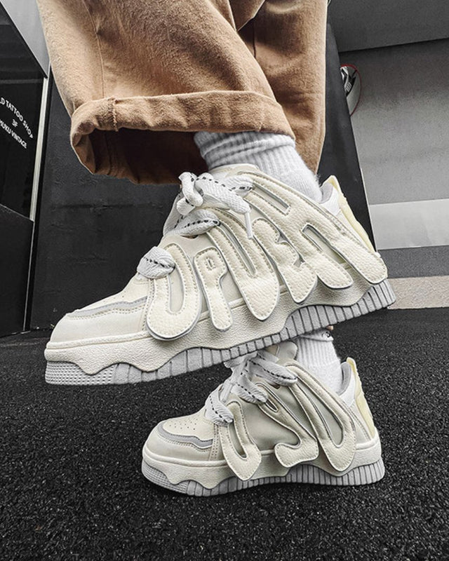 Stylish Chunky Sole Sneakers