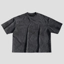 CRACKLE TEXTURE OVERSIZED TEE