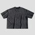 CRACKLE TEXTURE OVERSIZED TEE