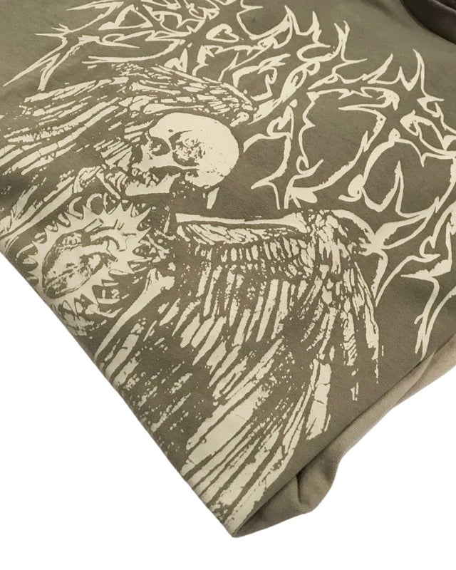 Dark Gradient Skull Two-Layer Sweatshirt