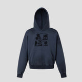 BASIC MATRIX GRAPHIC HOODIE