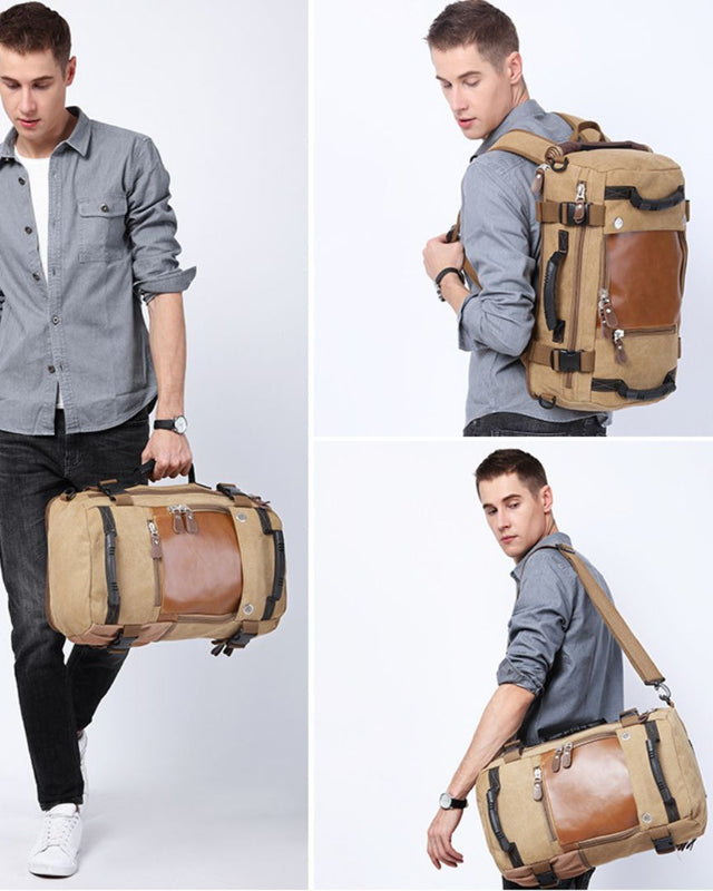 Vintage Canvas Backpack