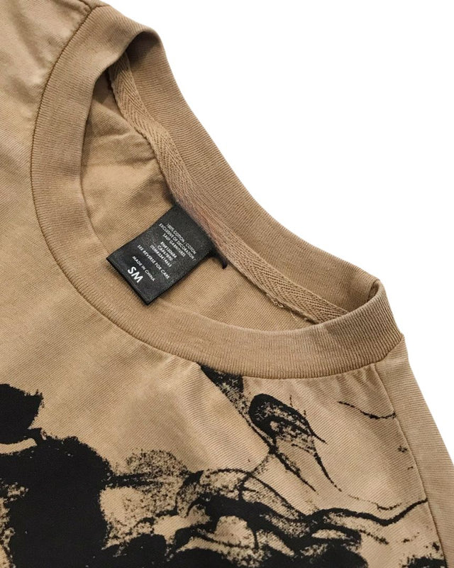 Ink Skull Two-Layer Sweatshirt