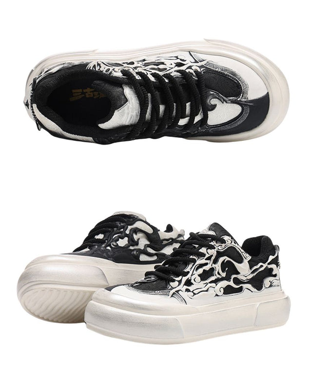 Tai Chi Panda Chunky Sneakers