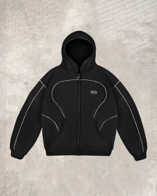 Line Zip Hoodie Set