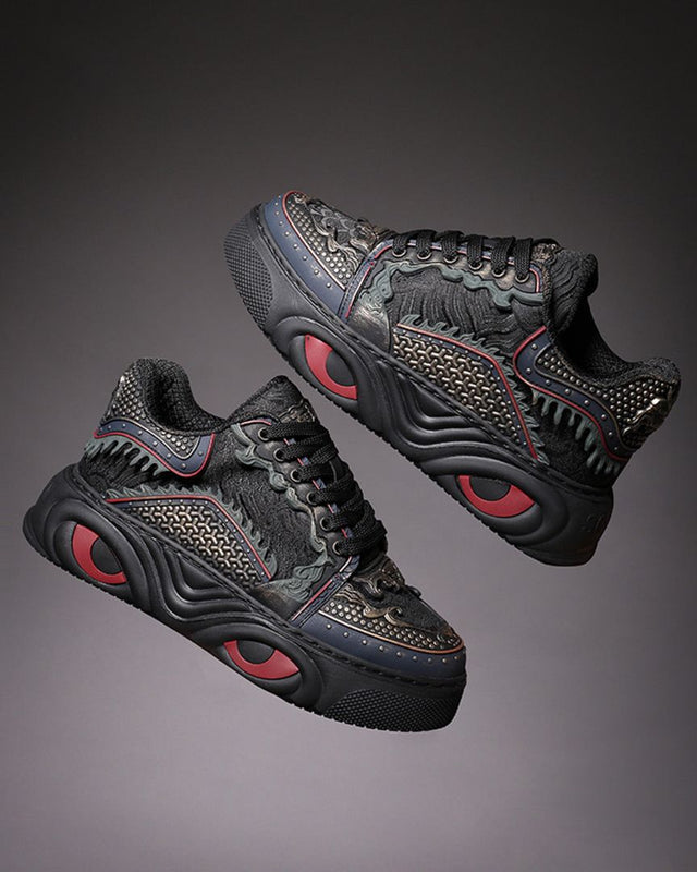Wukong-Inspired Artistic Chunky Sneakers