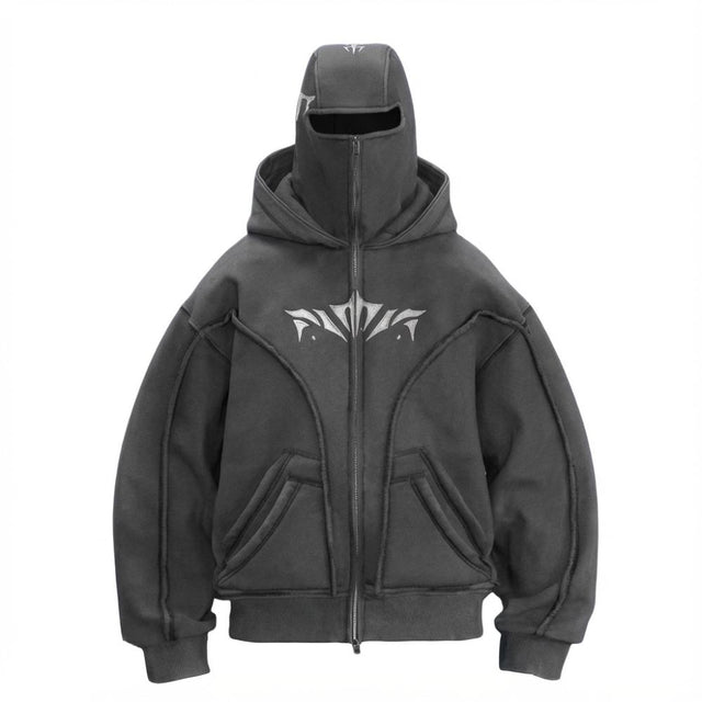 Double-Hood Urban Hoodie