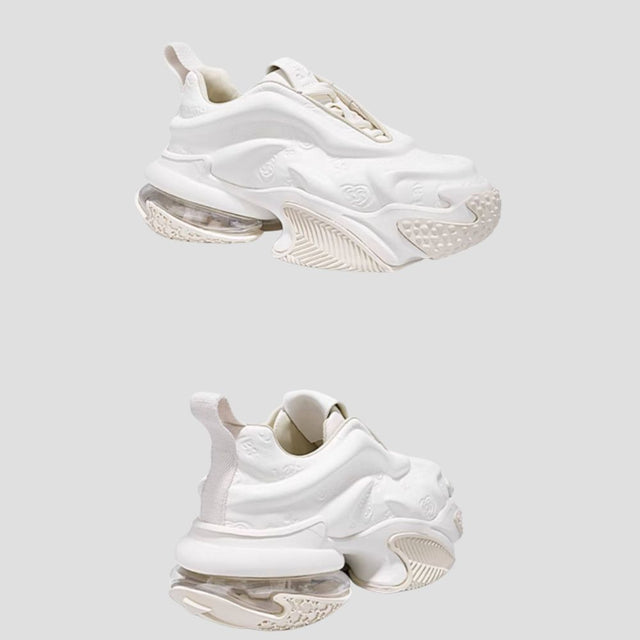 BIOMORPHIC MELT-SOLE RUNNER SIL