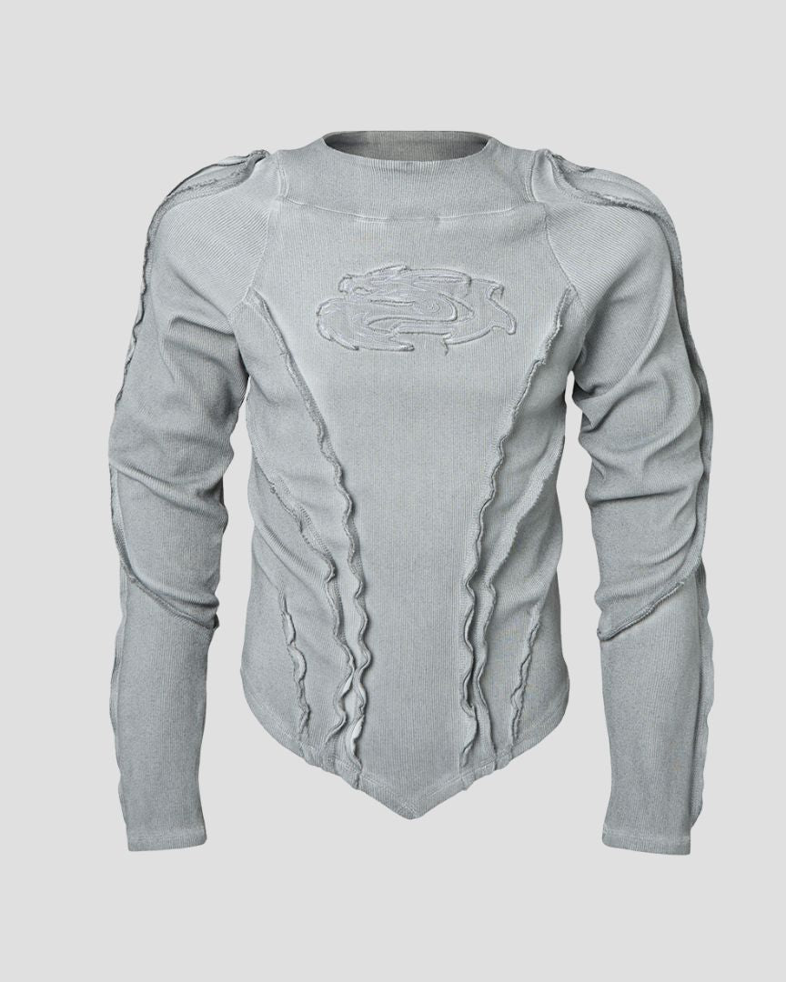 DISTRESSED MUD WASH DENIM EARTH