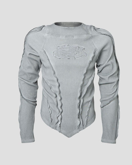 DISTRESSED MUD WASH DENIM EARTH