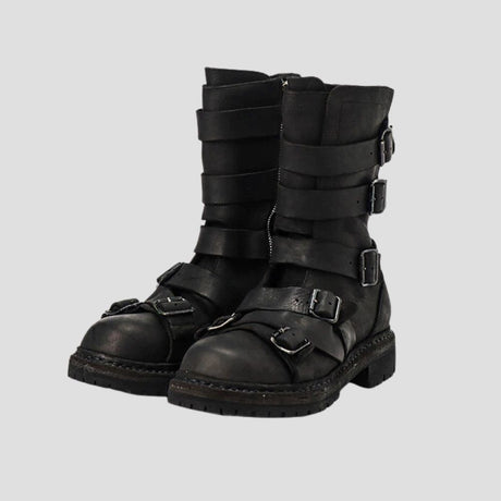 NEO-NOMAD 04 "WANDERER" STRAPPED BOOTS