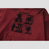 BASIC MATRIX GRAPHIC HOODIE
