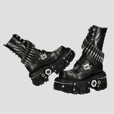 ONYX-BULLET "RENEGADE" PLATFORM BOOTS