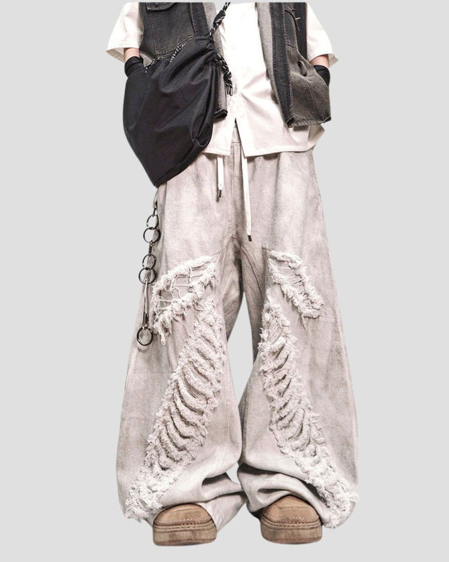 80/20 DISTRESSED DENIM WHT