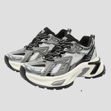 HYBRID TECH CHUNKY SNEAKER GRY
