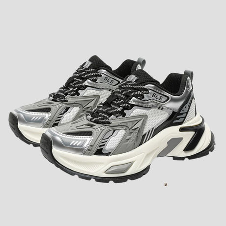 HYBRID TECH CHUNKY SNEAKER GRY