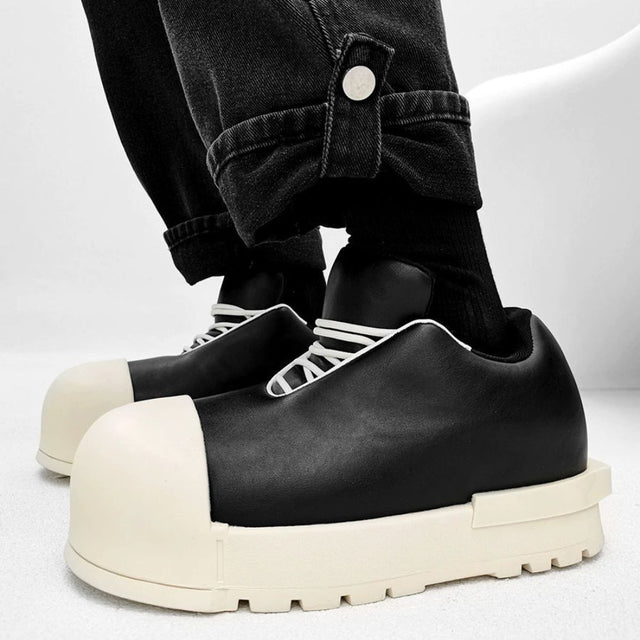 Low-Top Chunky Platform Shoes