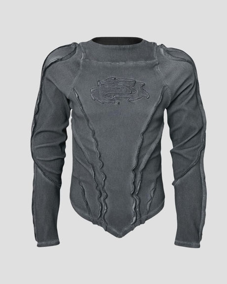 DISTRESSED MUD WASH DENIM EARTH