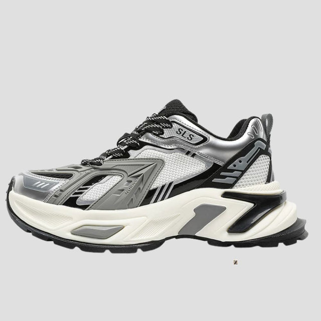 HYBRID TECH CHUNKY SNEAKER GRY
