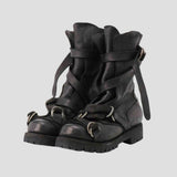 NEO-NOMAD 04 "WANDERER" STRAPPED BOOTS