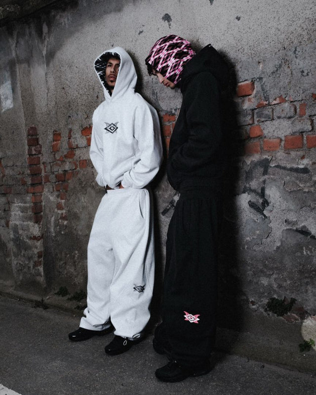 Hip-Hop Embroidered Hooded Sweatshirt