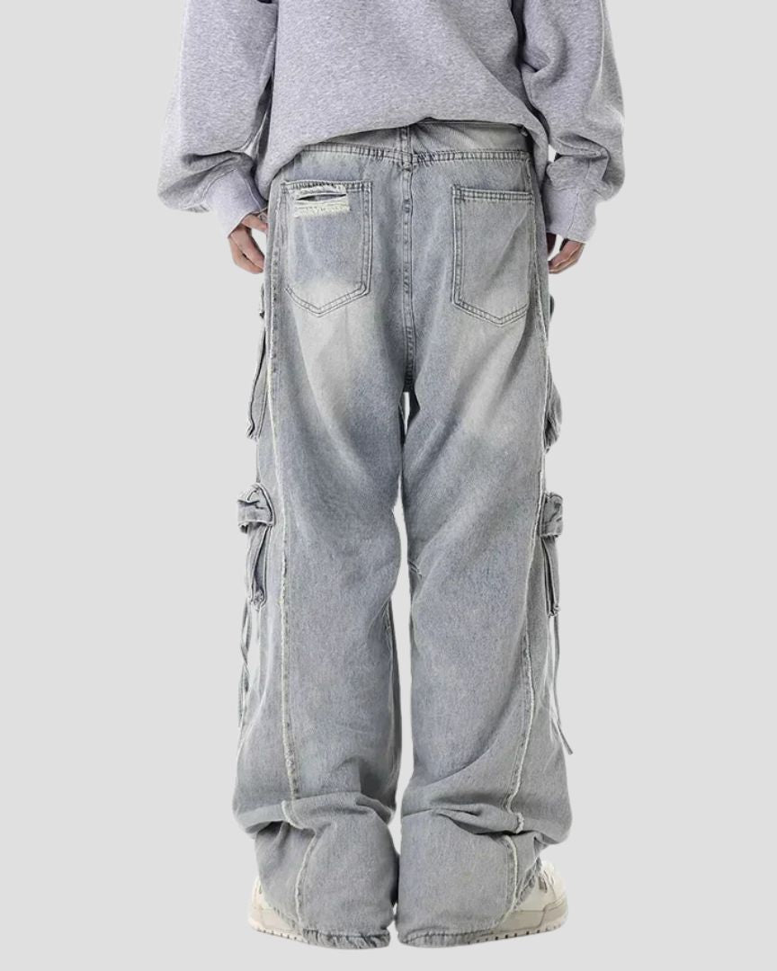 TECHNICAL MULTI-POCKET DENIM