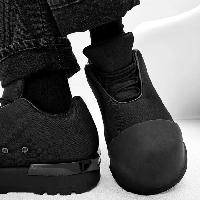 Low-Top Chunky Platform Shoes