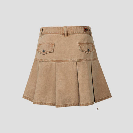 CARGO UTILITY MINI-SKIRT KHK