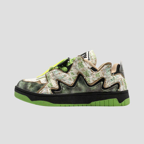 Color-Blocked Street Style Sneakers