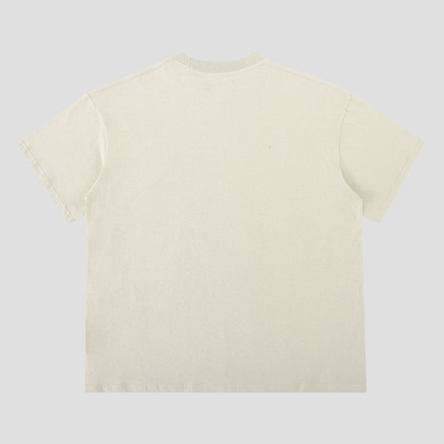 Camiseta con estampado de dóberman