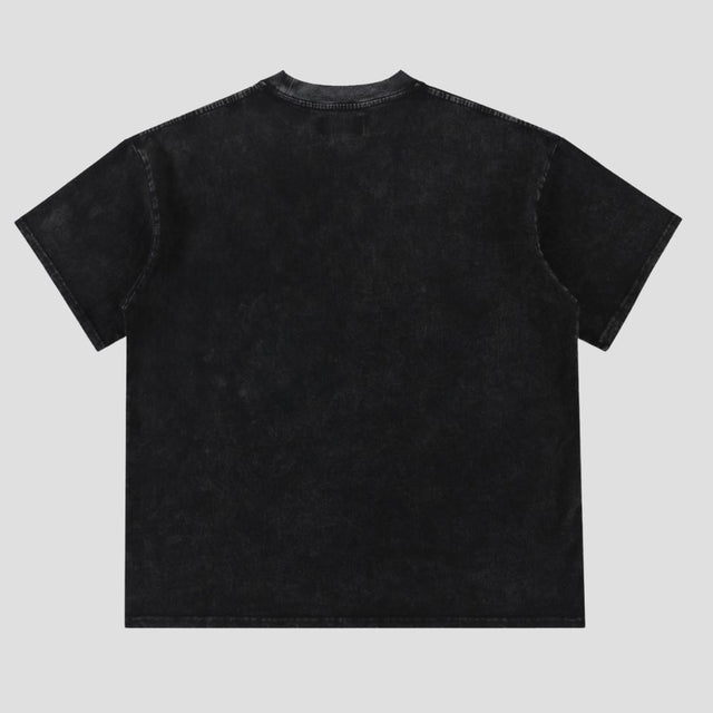 Camiseta con estampado de dóberman