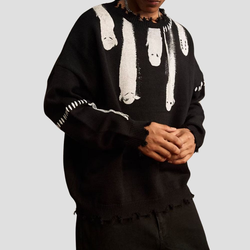 VOID DRIP SWEATER