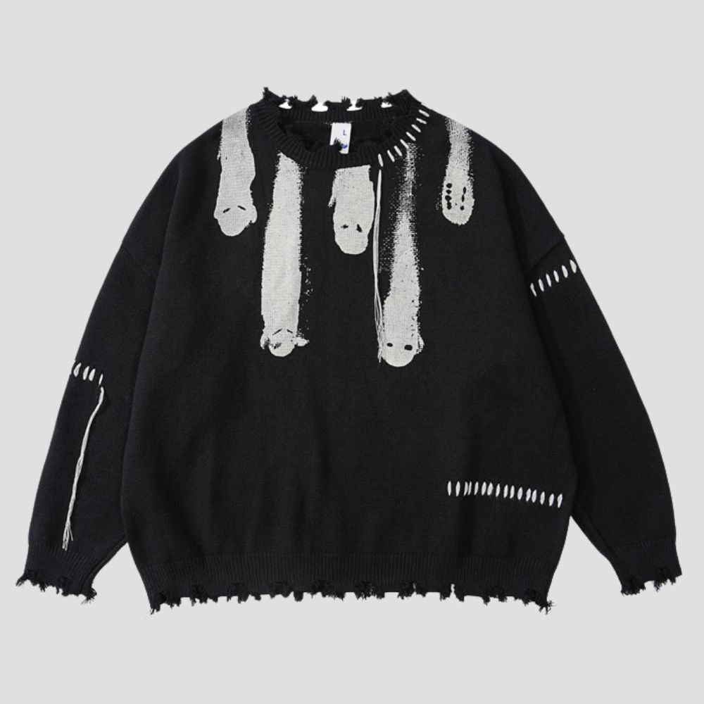 VOID DRIP SWEATER