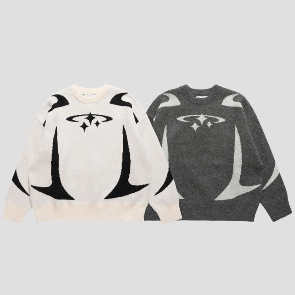 ORBITAL STATIC KNIT