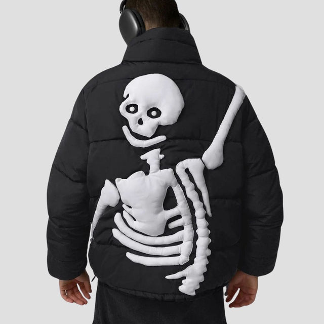 High-quality puffer jacket made from eco-friendly materials.