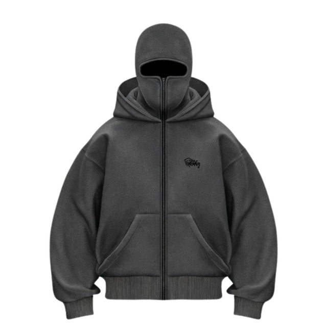Unique Dual Hood Hoodie