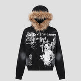 WASTELAND "NOMAD" WASHED FLEECE HOODIE