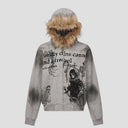 WASTELAND "NOMAD" WASHED FLEECE HOODIE