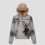 WASTELAND "NOMAD" WASHED FLEECE HOODIE