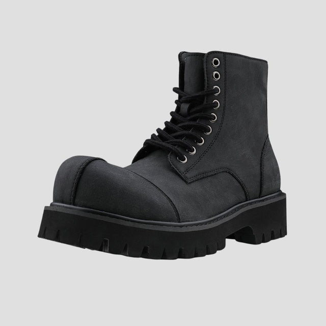 Deconstructed Thick-soled Martin Boots