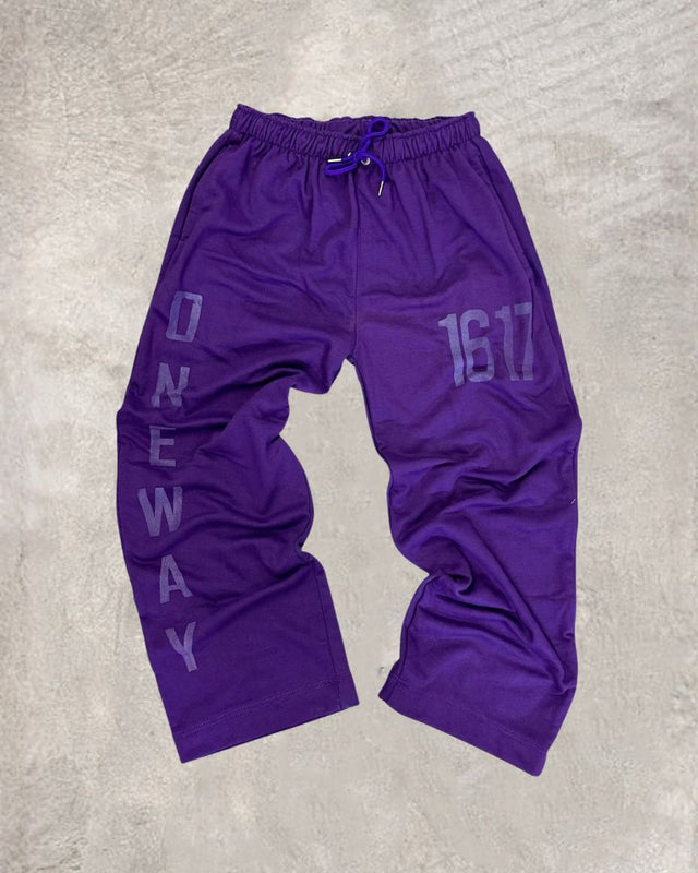 Numeric Print Streetwear Hoodie Set