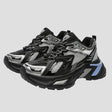 None Unit Hybrid Tech Chunky Sneaker in black product front view