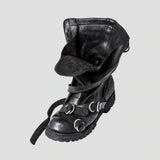 NEO-NOMAD 04 "WANDERER" STRAPPED BOOTS