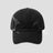 None Unit Arc Panel Washed Baseball Cap in black product front view