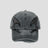 None Unit Arc Panel Washed Baseball Cap in gray product front view