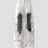 None Unit Ghost Wash Multi-Pocket Cargo Pants in white product front view