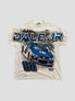 None Unit Racing 88 Distressed Tee in vintage white product front view