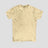 None Unit Ripped Washed Essential Tee in cream product front view
